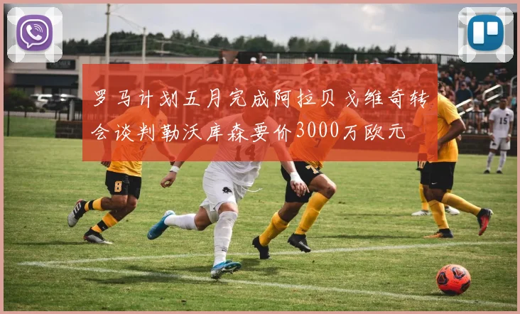 罗马计划五月完成阿拉贝戈维奇转会谈判勒沃库森要价3000万欧元